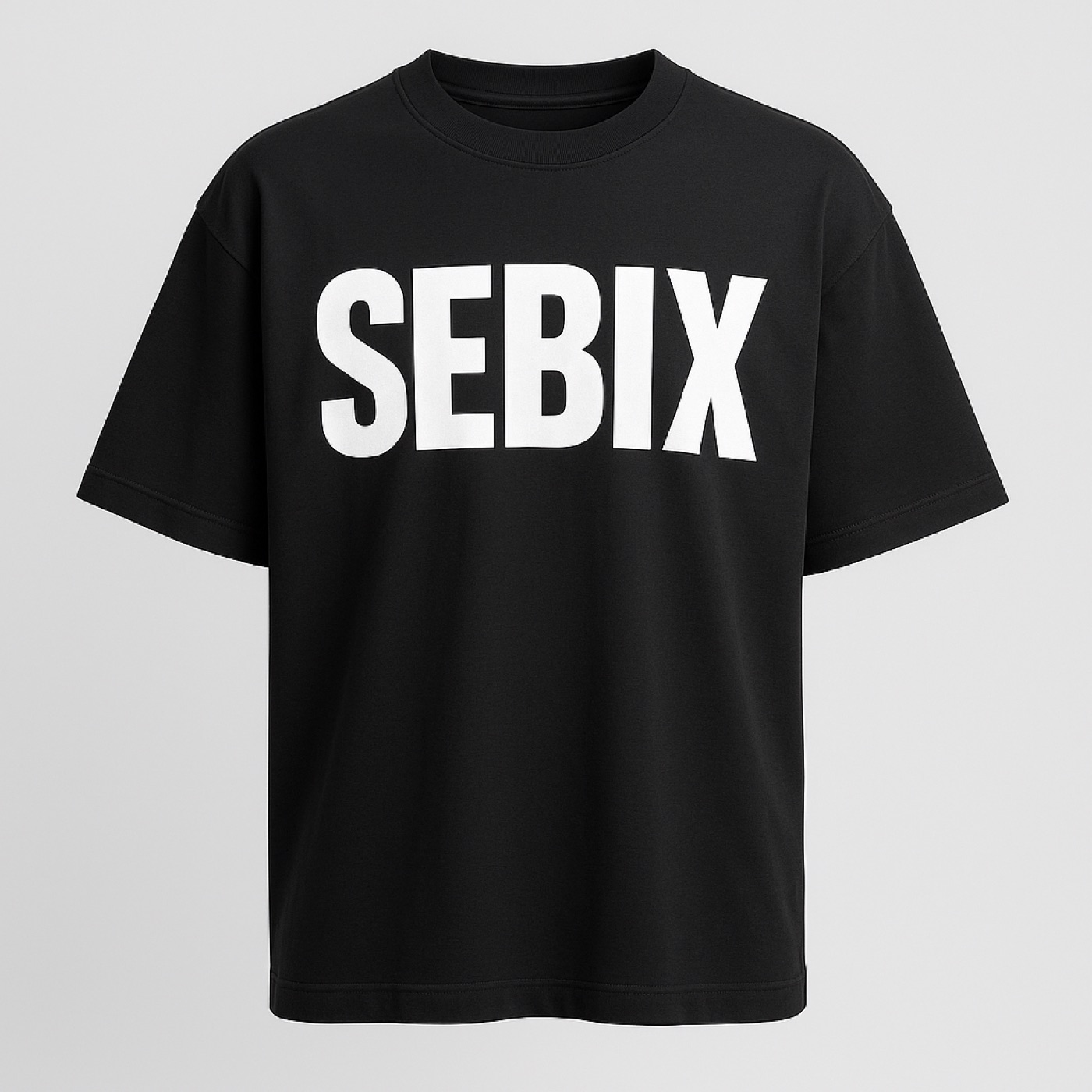 Koszulka czarna SEBIX